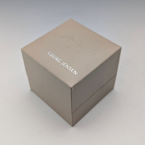 北歐 Georg Jensen 2 排融合 K18 金戒指 8.8 克(尺寸 9-10)戒指帶錶殼