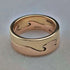 Nordic Georg Jensen 2-row fusion K18 gold ring 8.8g (size 9-10) ring with case