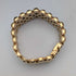 Swiss Vintage Gold Plated Panther Link Bracelet MGBM