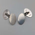 1977 British Vintage Sterling Silver Cufflinks Henry Griffith & Sons