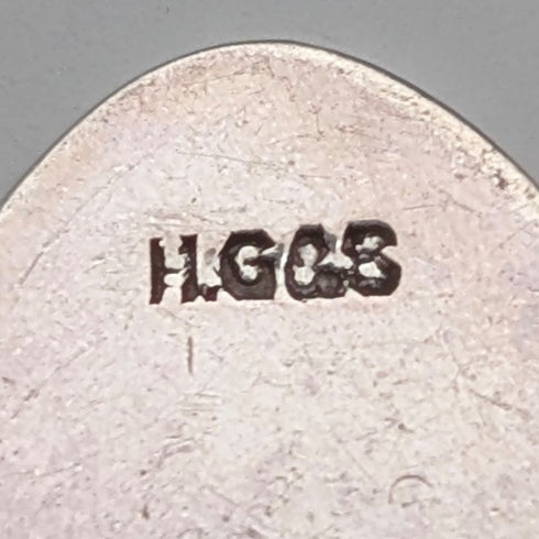 1977年 英国ヴィンテージ 純銀製 カフリンクス Henry Griffith&Sons