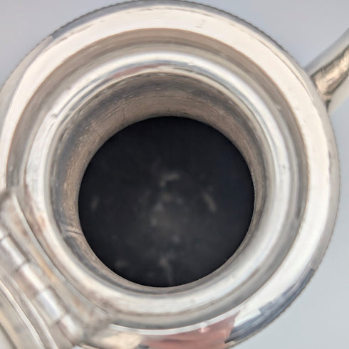 古董法國銀盤咖啡壺