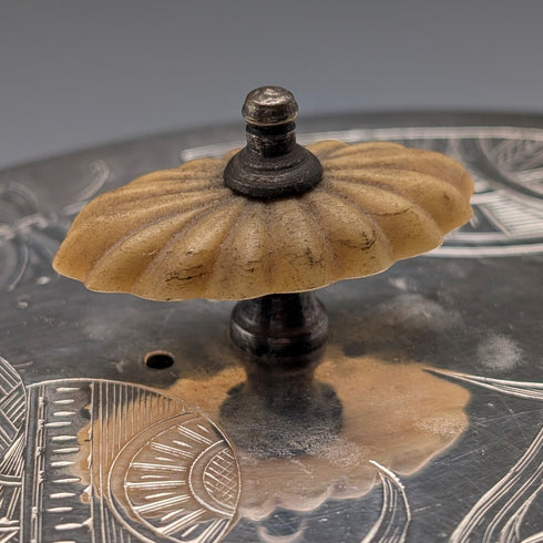 英国アンティーク シルバープレート製 ティーセット 3点セット GRAINGER&CAMPBELL