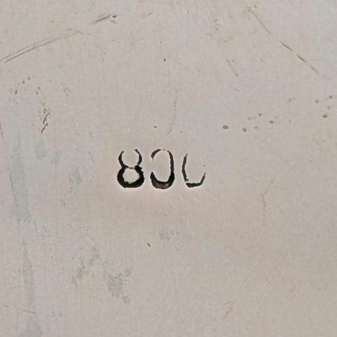 20世紀初頭 ドイツアンティーク 800シルバー製 フローラル装飾 大型ボックス 372g