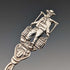 1967 Dutch Vintage Continental Silver Teaspoon Pair, Total 22g
