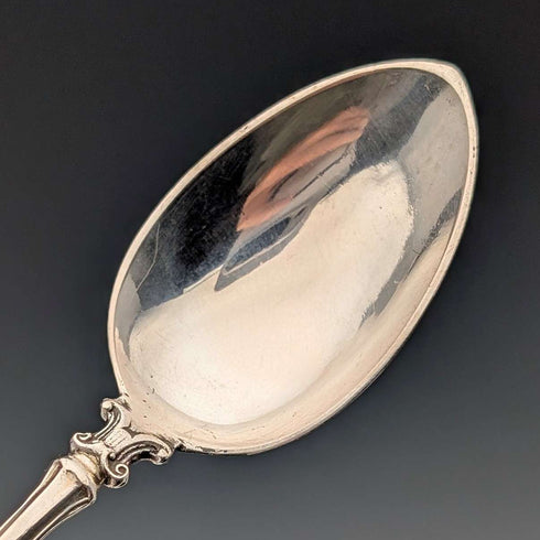 German antique 800 silver tea spoon set of 11, total 101g