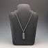 1977 British Britannia Silver Jubilee Ingot Pendant & Extra Thick Pure Silver Chain, 45.5g in total