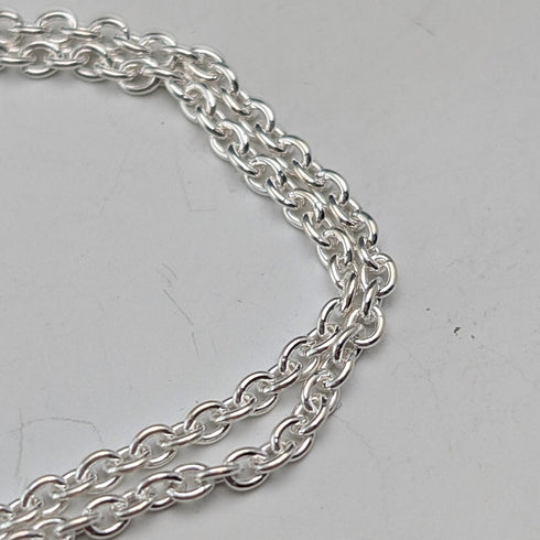 1977 British Sterling Silver Jubilee Ingot Pendant & Sterling Silver Chain Total 19.3g RPB