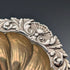 1820s British antique sterling silver salt dish pair, total weight 230g, Barnard family