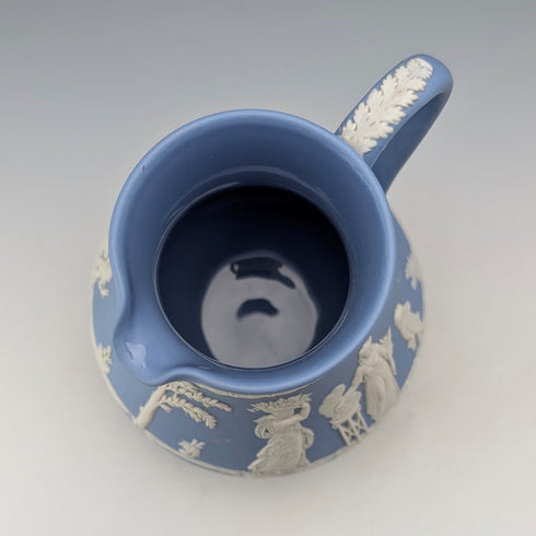 英國復古 Wedgwood Jasperware 淡藍色水壺