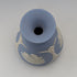 British vintage Wedgwood Jasperware vase in pale blue
