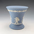 British Vintage Wedgwood Jasperware Small Vase in Pale Blue