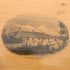 Set of 5 late Victorian British antique wooden mauchlineware