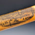 Set of 5 late Victorian British antique wooden mauchlineware