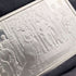 1977 British sterling silver jubilee ingot set of 25, 641g total, in wooden box, John Pinches