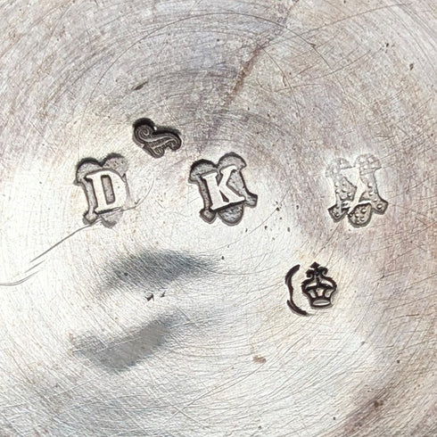 約 1900 年德國古董 800 銀燒杯杯 146 克 David Kugelmann