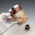 Circa 1900 British antique sterling silver decorated ceramic mug and mini cream jug Mappin & Webb