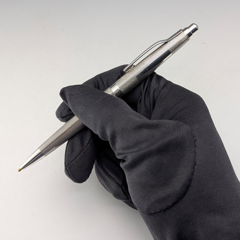 1989 British vintage sterling silver ballpoint pen SJ Rose & Son