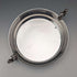 Vintage British silver plate squirrel decorated round large dish Viners
