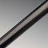 1920 British antique black shaft sterling silver round handle walking stick 88cm Ebenezer Newman