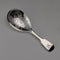 1836 British antique sterling silver tea caddy spoon, 11g, John, Henry & Charles Lias