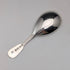1836 British antique sterling silver tea caddy spoon, 11g, John, Henry & Charles Lias