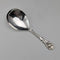 1982 British vintage sterling silver tea caddy spoon 13g with thistle decoration JB Chatterley
