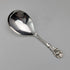 1982 British vintage sterling silver tea caddy spoon 13g with thistle decoration JB Chatterley