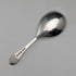 1982 British vintage sterling silver tea caddy spoon 13g with thistle decoration JB Chatterley
