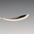 1982 British vintage sterling silver tea caddy spoon 13g with thistle decoration JB Chatterley