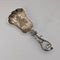 1971 British Vintage Sterling Silver Tea Caddy Spoon 19g Grape Decoration Bert Gordon