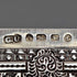 1881年 英国アンティーク シェイクスピア彫刻 純銀製カードケース 77g George Unite