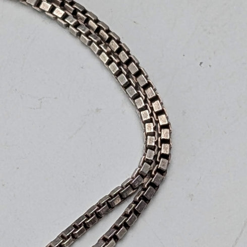 ヴィンテージ 帆船型ペンダント 純銀ネックレス付き