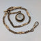 Antique Rold Gold Fancy Link Albert Chain Compass Fob