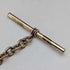 Antique Rold Gold Fancy Link Albert Chain Compass Fob
