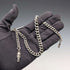 Circa 1900 British Antique Sterling Silver Albert Chain 45g Soldier Fob