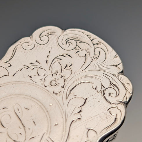 1877 年英國古董純銀油醋汁瓶 20 克 Frederick Marson