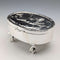 1903 British antique sterling silver jewelry box 111g George Nathan&Ridley Hayes