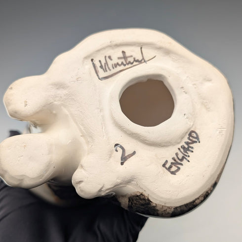 British Winstan Ray Kensington Cat Pheasant Pottery Figurine (Size 2)