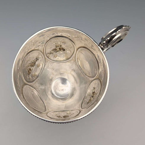 1860 年英國古董純銀高腳杯 153 克 James Beebe