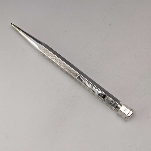 1948 British Yard O'Red Pure Silver Push-Pencil Hexagonal Type
