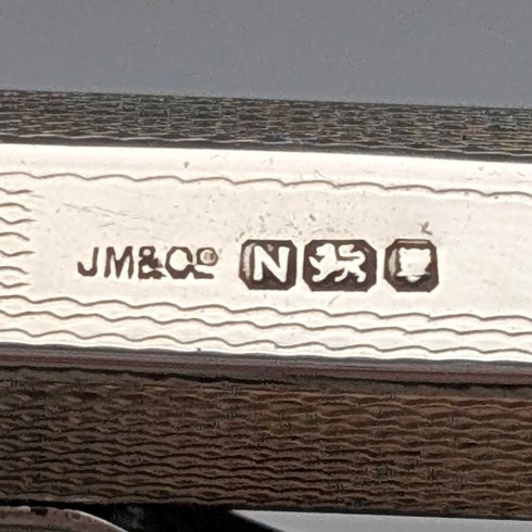 1948 British Yard O'Red Pure Silver Push-Pencil Hexagonal Type