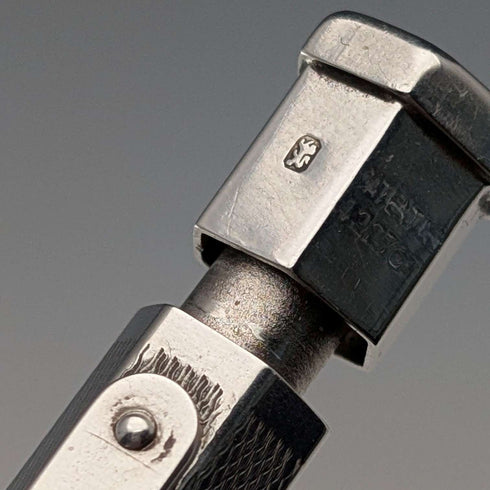 1948 British Yard O'Red Pure Silver Push-Pencil Hexagonal Type