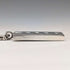 1977 British pure silver jubilee ingot pendant with pure silver necklace, total weight 42g, Ralph Weston