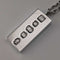 1977 British sterling silver jubilee ingot pendant 31g with necklace Ralph Weston