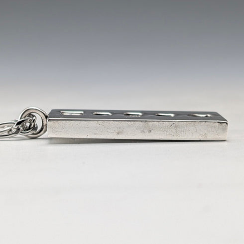 1977年 英国 純銀製 ジュビリーインゴットペンダント31g ネックレス付 Ralph Weston