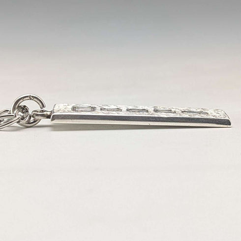 1977 British Britannia Silver Jubilee Ingot Pendant 14g with Necklace Pobjoy Mint