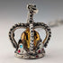 1979 British Vintage Crown Pendant Necklace GDM