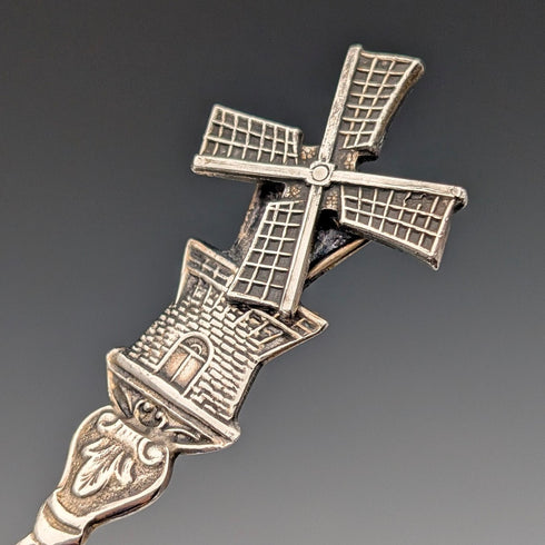 1967年荷蘭復古歐陸銀茶匙一對,共25克