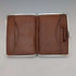 1898 British antique sterling silver double-sided extra thick card case 127g relief decoration Joseph Gloster Very good condition